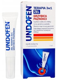 Undofen Żel Terapia 3w1 Grzybica Paznokci, 7ml