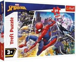 Trefl Puzzle Maxi Nieustraszony Spider Man 24 elementy