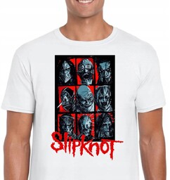 3348 KOSZULKA SLIPKNOT Heavy Metal ROCK HORROR S