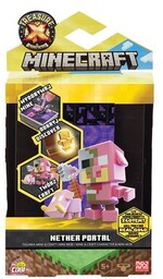 COBI Zestaw figurek Treasure X Minecraft Portal Nether