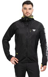 KURTKA DNA POLARTEC ALPHA-BLACK OUT-NEON YELLOW-2470