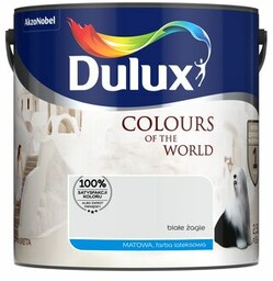 Farba lateksowa Dulux Kolory Świata Biale Żagle 2,5