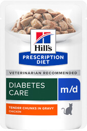 Hills Prescription Diet m/d, kurczak - 12 x