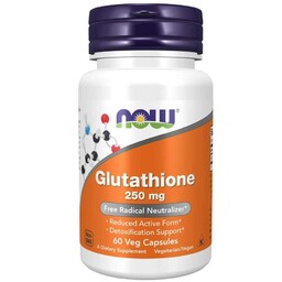 Now Foods Glutathione 250mg- 60 Kapsułek