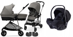 Wózek Cybex Melio 3w1 Soho Grey Pixel Pro