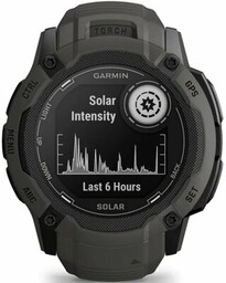 GARMIN Smartwatch Instinct 2X Solar Grafitowy Słuchawki