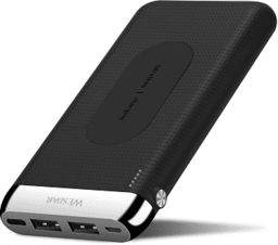 POWERBANK 10000mAh 2w1 ŁADOWARKA INDUKCYJNA QI M555028