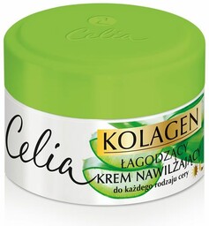 CELIA_Kolagen łagodzący krem nawilżający do twarzy Aloes 50ml