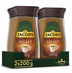 Kawa rozpuszczalna Jacobs Velvet zestaw 2x 200g