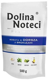 DOLINA NOTECI Saszetka Premium Dorsz z brokułami 500g