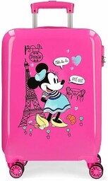 Disney Minnie, fuksja, 38x55x20 cms, Walizka