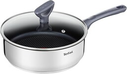 Tefal Dailycook Rondel, Stal Nierdzewna, Czarny/Srebrny, 24 cm