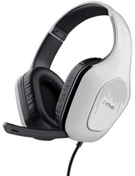 TRUST Słuchawki ZIROX HEADSET WHITE