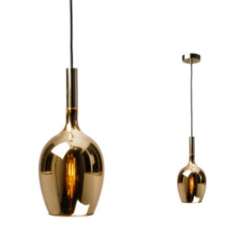 MILAGRO ML8815 LUGANO GOLD Lampa wisząca 1xE14