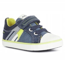 Trampki Geox Kilwi Baby Boy Avio/fluo Yellow R.23