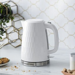 Russell Hobbs Czajnik elektryczny Honeycomb, biały