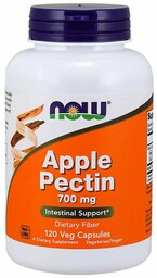 NOW Apple Pectin 700mg suplement diety regulujący pracę