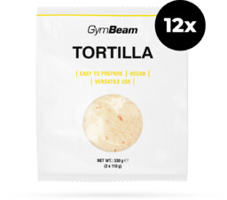 GymBeam Tortilla pszenna 12 x 330 g