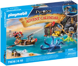 PLAYMOBIL, Kalendarz adwentowy, Piraci, 71636