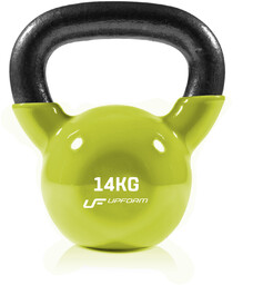 UpForm Hantla winylowa żeliwna Kettlebell 14 kg -