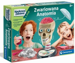 Clementoni NAUKOWA ZABAWA. ZWARIOWANA ANATOMIA