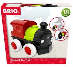 BRIO Lokomotywa Push&Go Parowy 630411