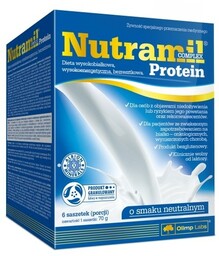 Olimp Nutramil Complex Protein o smaku neutralnym x6