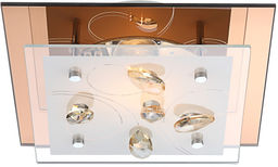 Globo plafon lampa sufitowa Ayana 40412 szkło kryształy