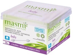 MASMI_Natural Cotton patyczki do uszu z organicznej bawełny