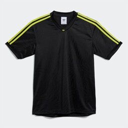 koszulka ADIDAS - Jacquard Club Jersey Black/Acid Yellow