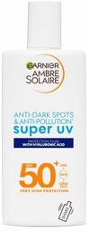 Ambre Solaire Super UV fluid ochronny do twarzy