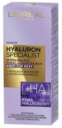 L''Oreal Hyaluron Specialist 15ml wypełniająca kuracja nawilżająca krem