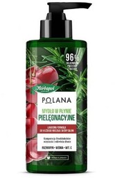 HERBAPOL Mydło w płynie pielęgnacyjne Rozmaryn Wiśnia, 390ml