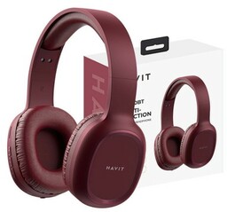 Havit Bezprzewodowe słuchawki Bluetooth H2590BT PRO (czerwone)