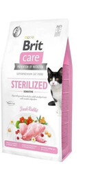 Brit care cat grain-free sterilized sensitive 2 kg