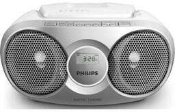 PHILIPS Radioodtwarzacz AZ215S Srebrny