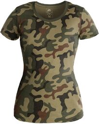 Koszulka T-shirt damska Helikon - PL Woodland wz.93