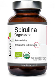 Kenay Spirulina Organiczna 180vegtabs