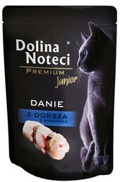 DOLINA NOTECI Karma dla kota Premium Junior Danie