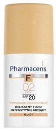 PHARMACERIS F Fluid Intensywnie Kryjący "02" z SPF20