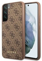 Guess Etui 4G Metal Gold Logo Galaxy S22,