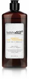 MAN42 Szampon do Codziennego Stosowania Aloes Rumianek 250ml