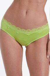 Majtki menstruacyjne Modal Bikini Lime