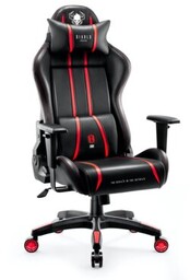 DIABLO CHAIRS Fotel X-One 2.0 Normal Size Czarno-czerwony