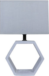 Candellux VIDAL 41-68552 lampa stołowa abażur grafitowy 1X40W