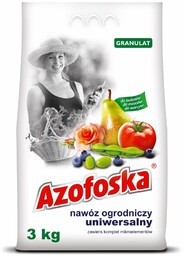 Azofoska nawóz wieloskładnikowy granulowany 3 kg