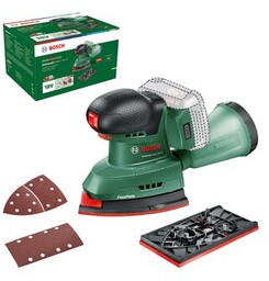 Bosch_elektronarzedzia Szlifierka BOSCH UniversalSander 18V-10 06033E3100 ZESTAW STARTOWY