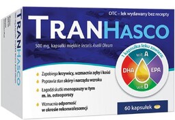 Tran HASCO 500mg Lek w postaci tranu