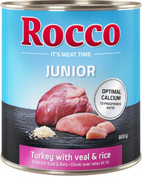 Rocco Junior, 6 x 800 g - Indyk