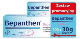 Bepanthen Baby Maść ochronna, 100g + 30g